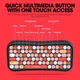 Беспроводная Клавиатура и Мышь TWolf TF660 Bluetooth 5.0 / 2.4G Dual Mode 1600 DPI, Bluetooth+2.4 Гц USB black - изображение 7