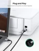 Кабель UGREEN US369 USB 2.0 to USB type B USB Printer Cable для принтерів, сканерів, БФП 2 м Black (80803) - изображение 5