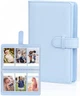 Набір Камера моментального друку Fujifilm INSTAX Mini 12 Pastel Blue / Чохол блакитний / Фотопапір на 20 знімків / Фотоальбом блакитний на 108 знімка - изображение 4