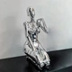 Велика статуетка Кіберпанк Геноїд Хадзіме Сораяма (Hajime Sorayama), срібна - зображення 2