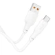 Кабель HOCO X93 Force fast charging data cable USB-Type-C 100W 1 метр 6931474790682 білий - зображення 4