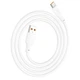 Кабель HOCO X93 Force fast charging data cable USB-Type-C 100W 1 метр 6931474790682 білий - зображення 7