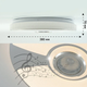 Керована музична люстра Esllse SONG RGB 60W R SMART 380x70 WHITE/CHROME/SHINY-220-IP20 - зображення 5