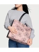Сумка Victoria Secret Tote Bag Pink Outline Floral - зображення 1