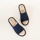 Мужские домашние тапочки с открытым носком MVM MY HOME SEMEN 44-45 Синие (SL-15 44-45 DARK BLUE) - изображение 2