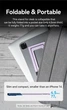 Настольный держатель для телефона Vention Portable Cell Phone Stand Holder Desk Aluminum Alloy Type Grey (KCZH0) - изображение 5