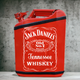 Подарочная канистра мини-бар с дозаправкой 20л Jack Daniels, uwest, Красная - изображение 1