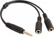 Перехідник для гарнітури XoKo SC-009 Jack 2 x 3.5-мм jack (F) - 3.5-мм 4pin jack (M) - зображення 1