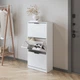 Тумба для взуття в передпокій VAYS M-045 60х119х28 білий - зображення 2