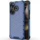 Защитный чехол Deexe Honeycomb Series для Xiaomi Poco F6 - Blue - изображение 1