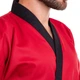 Кімоно для айкікендо карате червоно-чорне AYKIKENDO KARATE BALLON (бавовна, поліестер, р-р 1 (140см), щільність 240г на м2) (AKS_1_(зростання_140)) - изображение 5
