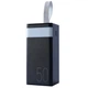 Павербанк PowerBank 50000mAh із швидкою зарядкою та ліхтарем REMAX RPP-321 |20W+22.5W| Чорний - зображення 1