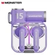 Bluetooth 5.3 геймерські навушники MONSTER AIRMARS XKT15 purple - зображення 1