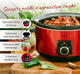 Медленноварка Adler AD 6413 Red - изображение 11