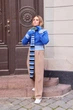 Шарф Uniqlo MARNI ONESIZE блакитний (457942) - изображение 7