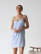 Ночная рубашка женская BARWA garments 0342 L Цветочек на светло-голубом (2110003423039) - изображение 5