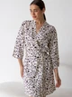 Халат женский BARWA garments 0099 S Молочный (2110000991128) - изображение 3