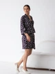 Халат женский BARWA garments 0099 M Черный (2110000992019) - изображение 2
