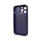 Защитный чехол-накладка AG Glass Matt Frame Color Logo для Apple iPhone 11 Pro Deep Purple (AGMattFrameiP11PPurple) - изображение 2