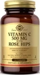 Вітамін С з шиповником Solgar Vitamin C 500 mg with Rose Hips 100 таблеток - зображення 1