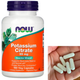 Калий NOW Potassium Citrate 99 мг 180 капс - изображение 3