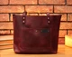 Сумка-шоппер "Tote Bag" кожаная S бордо - изображение 2