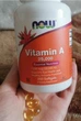 Витамин А NOW Vitamin A 25,000 IU 250 гел капс - изображение 7