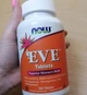 Витамины и минералы для женщин NOW Foods Eve 180 таб Нау Фудс Ева - изображение 9