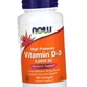 Витамин Д NOW Vitamin D-3 1000 IU 180 капс - изображение 11