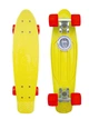 Скейт Пенни Борд Penny My Go Fish Skateboards 22" Желтый, красные колеса - зображення 1