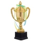 Кубок спортивный с ручками и крышкой приз спортивный SP-Sport Heroe 897C высота 30 см Gold - изображение 1