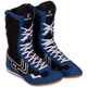 Взуття для боксу замшеві боксерки Zelart Boxing Heroe BO-2299 розмір 37 Blue-Black-White - зображення 2