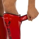 Защита для ног (голень и стопа) Zelart Heroe 1376 размер S Red-Black - изображение 3
