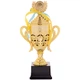 Кубок спортивный с ручками и крышкой приз спортивный SP-Sport Heroe 866A высота 32,5 см Gold - изображение 1