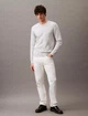 Чоловічий бавовняний светр Calvin Klein Monogram Logo L Grey (40JM306) - изображение 4