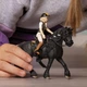 Набір наїзниця Торі та фризька кобила Принцеса Schleich 42640 - изображение 2