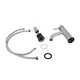 Смеситель для раковины нержавеющий Lidz Aria 0011F LDARI0011FNKS46091 Nickel - изображение 4
