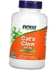 Кошачий коготь NOW Cats Claw 500 mg 250 veg caps - изображение 3