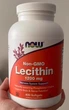 Соевый лецитин Now Foods Lecithin 1200 mg Non GMO 400 капс - изображение 7