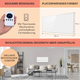 Инфракрасный нагреватель Klarstein Wonderwall Air 72, 120x60см, 720Вт, настенный - изображение 2