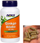 Гінкго Білоба NOW Ginkgo Biloba 60 мг 60 капс - зображення 2