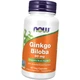 Гінкго Білоба NOW Ginkgo Biloba 60 мг 60 капс - зображення 3