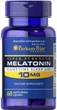 Мелатонин, Melatonin, Puritan's Pride, 10 мг, 60 капсул (PTP-19491) - изображение 1