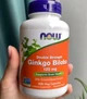 Гинкго Билоба NOW Double Strength Ginkgo Biloba 120 mg 200 капс - изображение 5