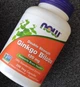 Гинкго Билоба NOW Double Strength Ginkgo Biloba 120 mg 200 капс - изображение 7