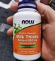 Силімарин Екстракт розторопші NOW Milk Thistle Extract 300 mg 100 капс - зображення 7