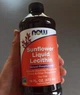 Жидкий лецитин Now Foods Sunflower Liquid Lecithin 473 мл - изображение 4
