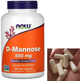D-манноза Now Foods D-Mannose 500 mg 240 капсул - изображение 3