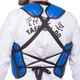 Защита корпуса (жилет) двухсторонний LEV UR Pro (PU, р-р M, крепеж на ремнях, синий) (LV-4282_M_(46-48)) - изображение 2