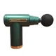 Масажер Акумуляторний для тіла м'язовий портативний ручний 4 насадки Fascial Gun 8673 Зелений - изображение 1